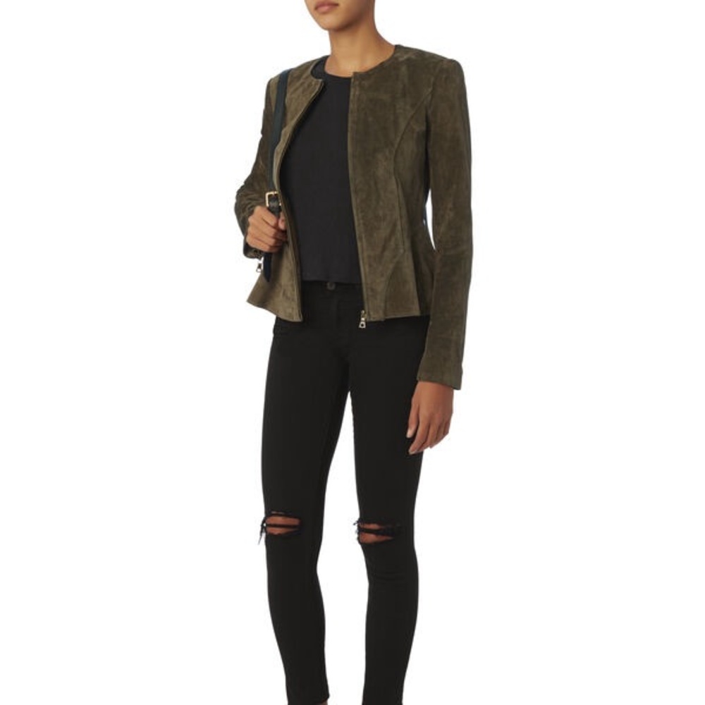 Intermix Sofie Suede Jacket - image 4